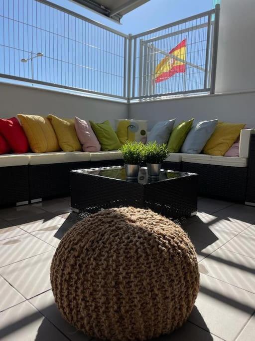 Apartamento Duna Beach Primera Linea De Playa Torrox Eksteriør bilde