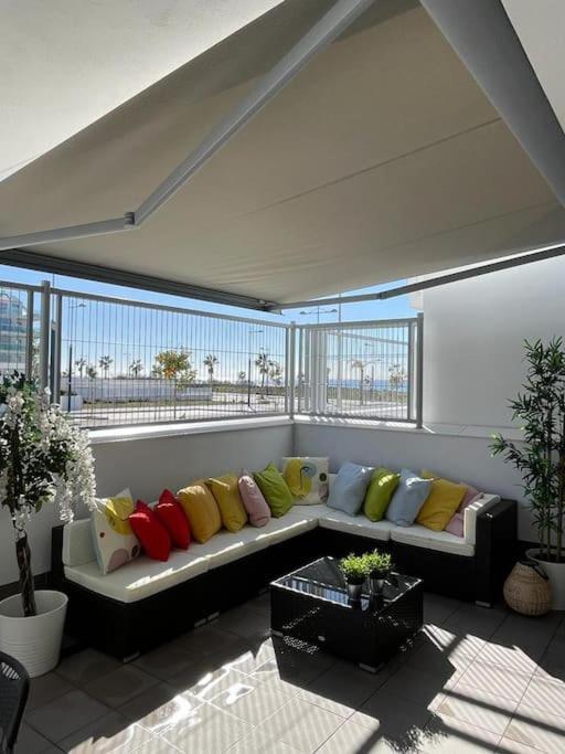 Apartamento Duna Beach Primera Linea De Playa Torrox Eksteriør bilde